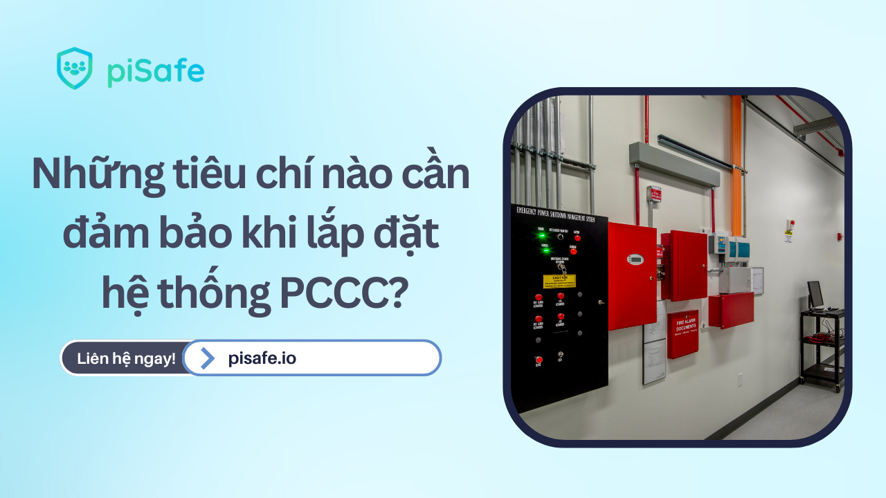 Lắp đặt hệ thống PCCC cần đảm bảo những tiêu chí gì (1)