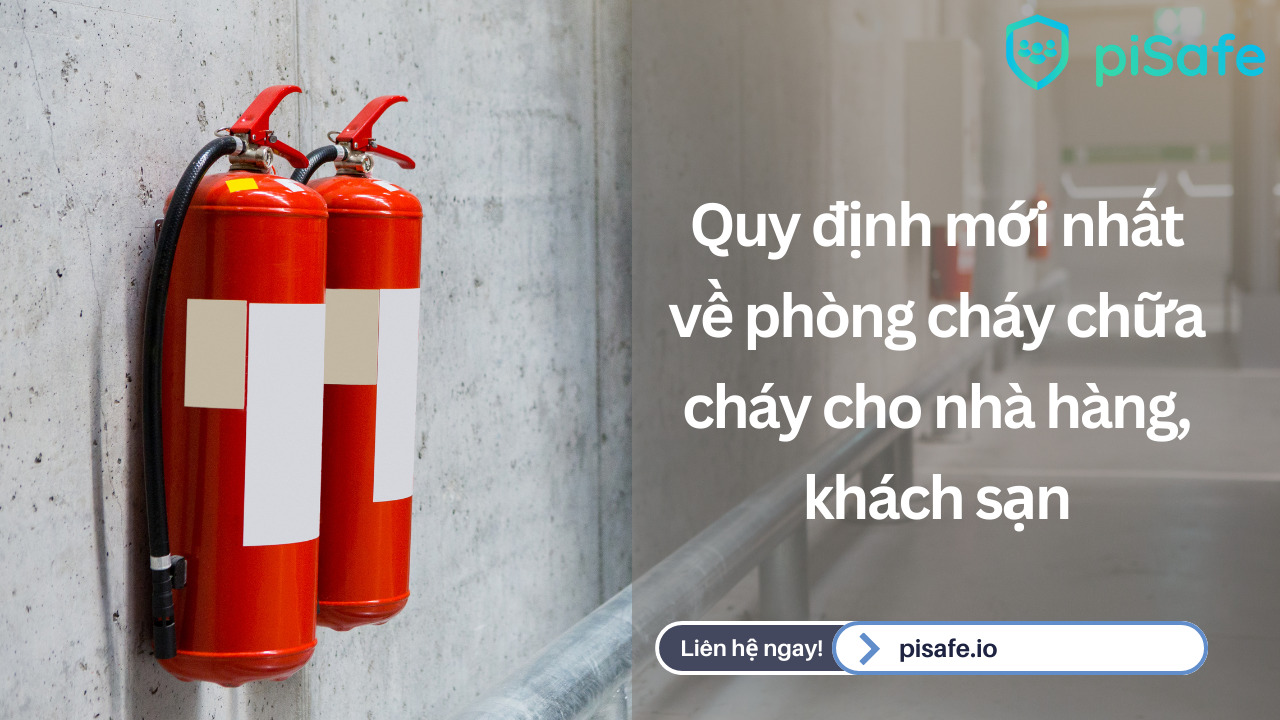 Quy định phòng cháy chữa cháy cho nhà hàng